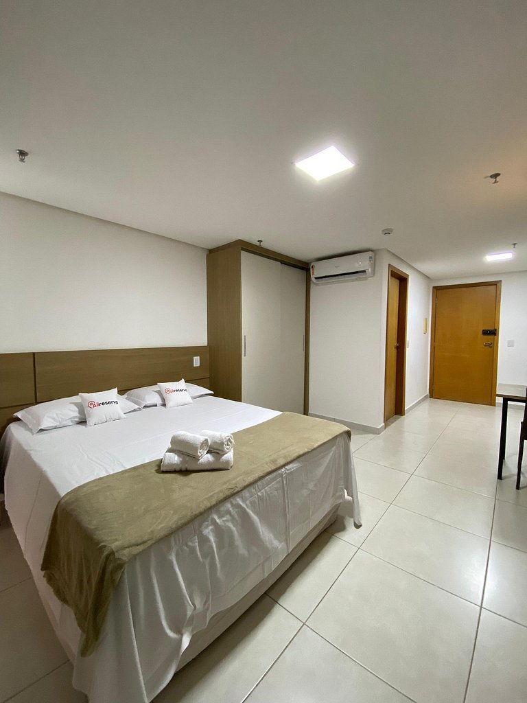 Flat Moderno e Bem Localizado