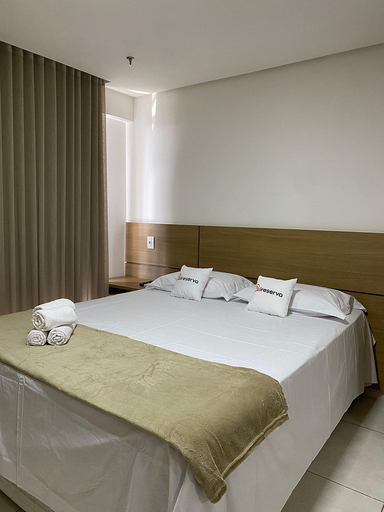 Flat Moderno e Bem Localizado