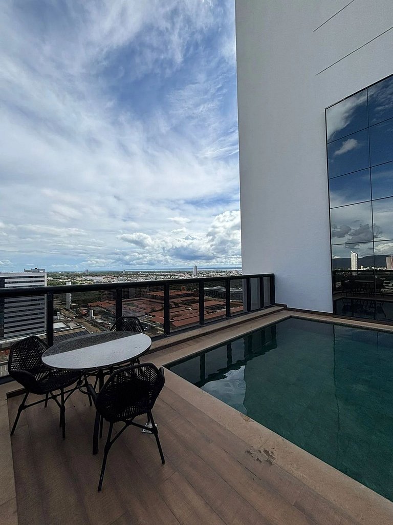 Flat Moderno e Bem Localizado