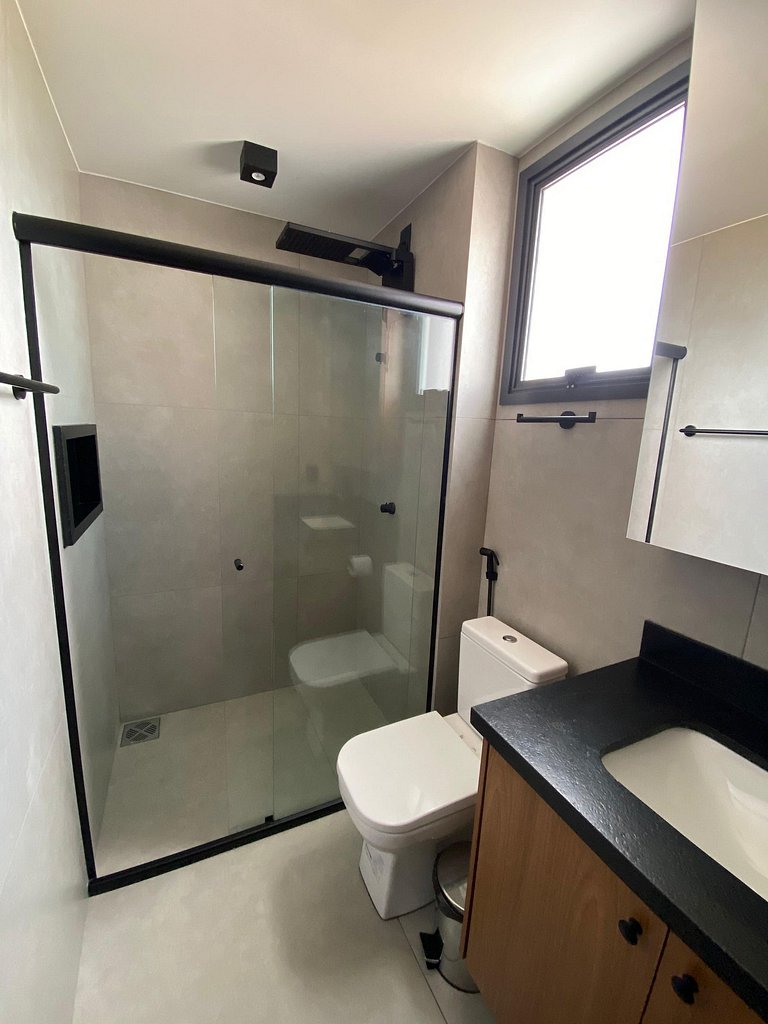 Flat sofisticado | Vista incrível