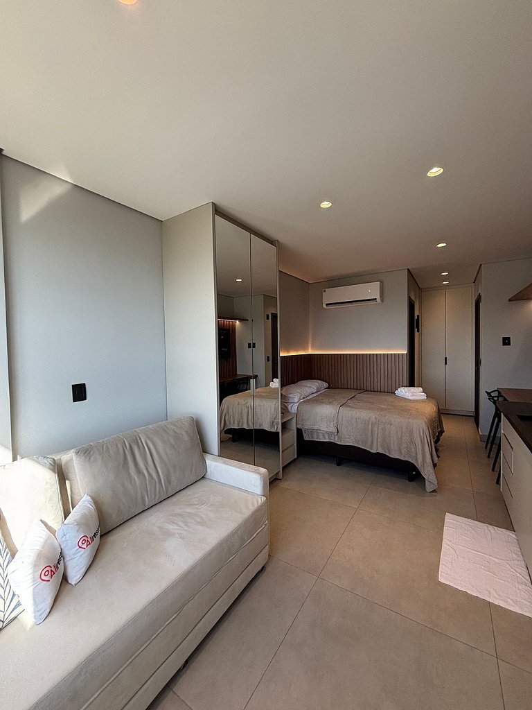 Flat de luxo com vista espetacular