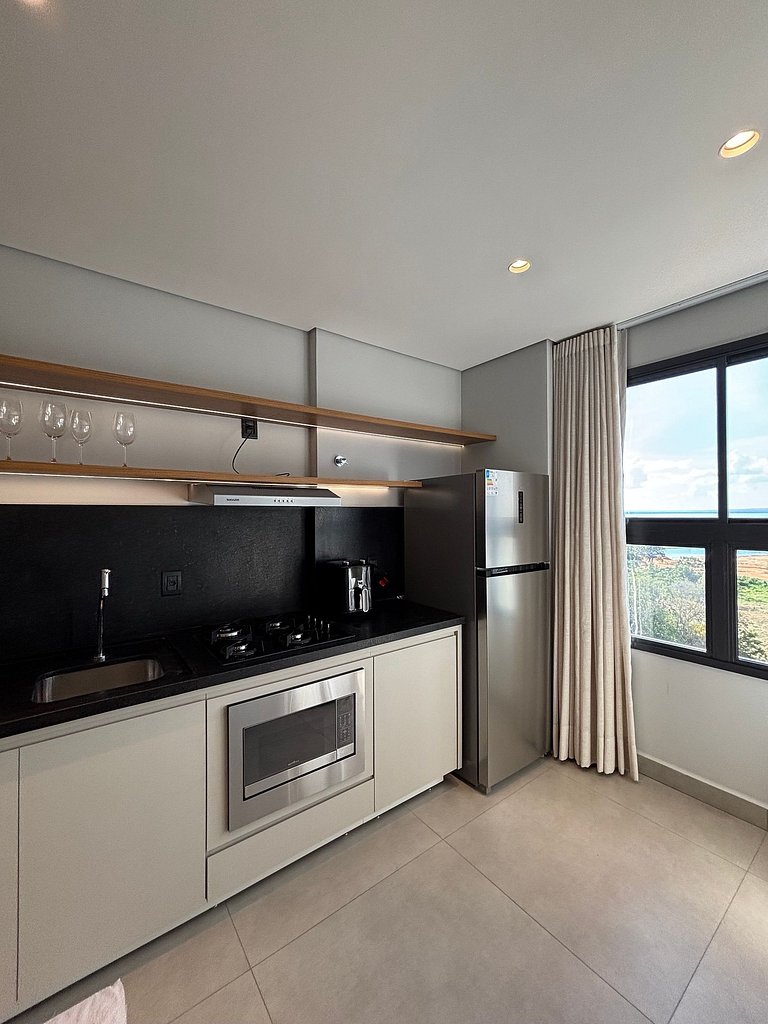 Flat de luxo com vista espetacular