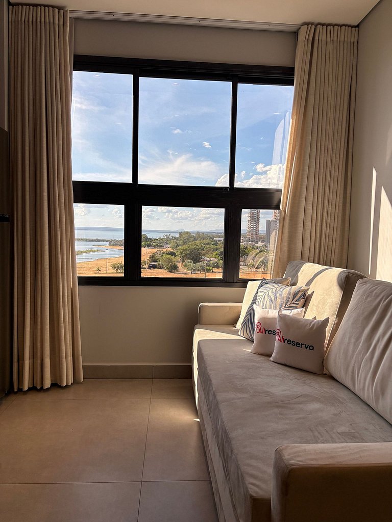Flat de luxo com vista espetacular
