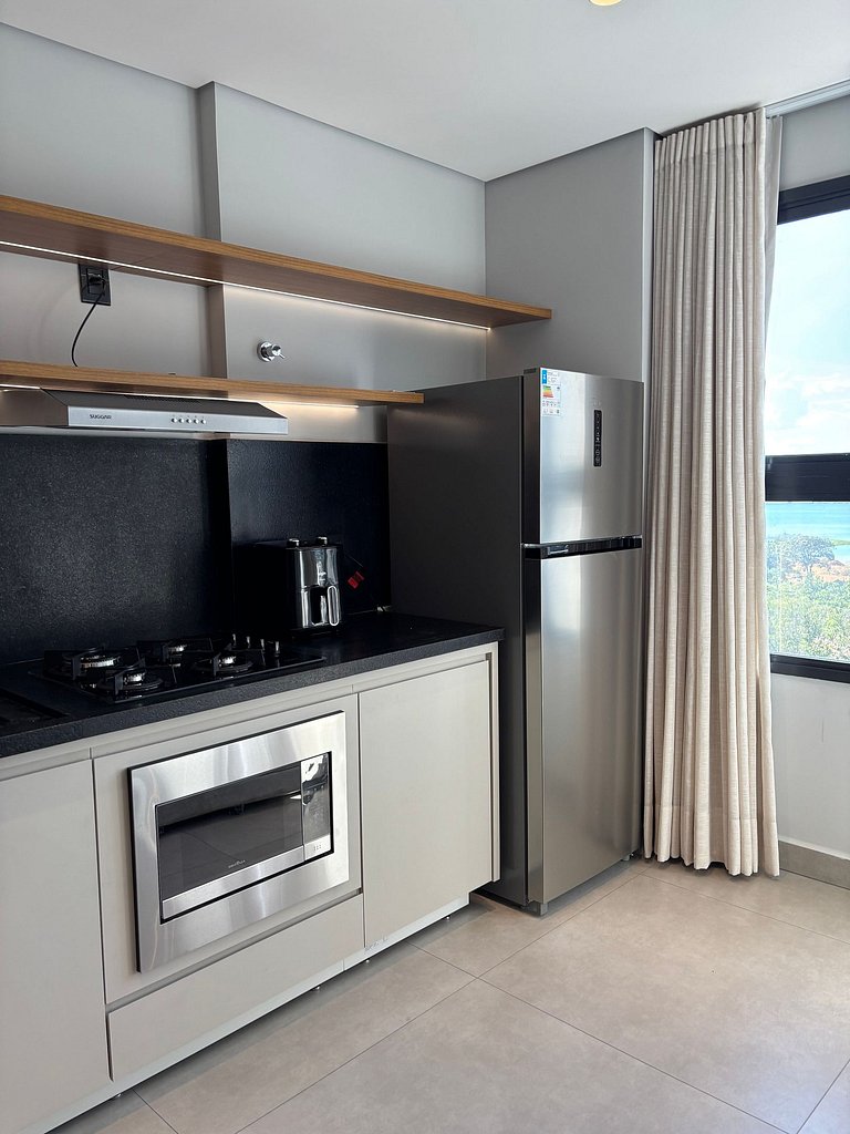 Flat de luxo com vista espetacular