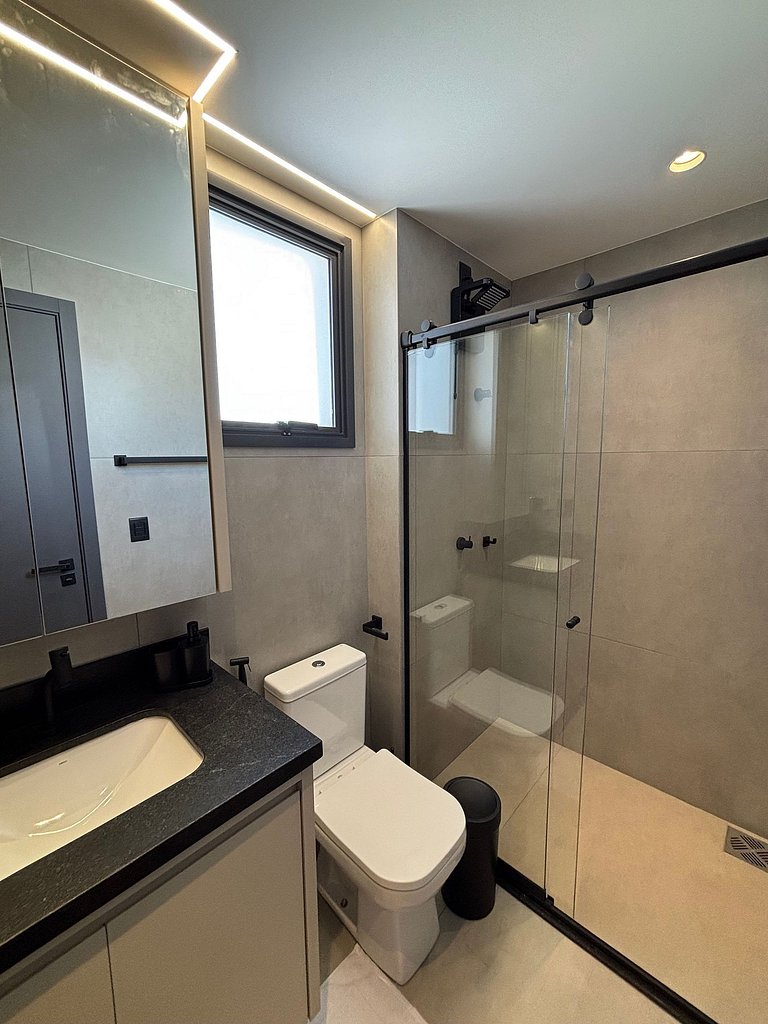 Flat de luxo com vista espetacular