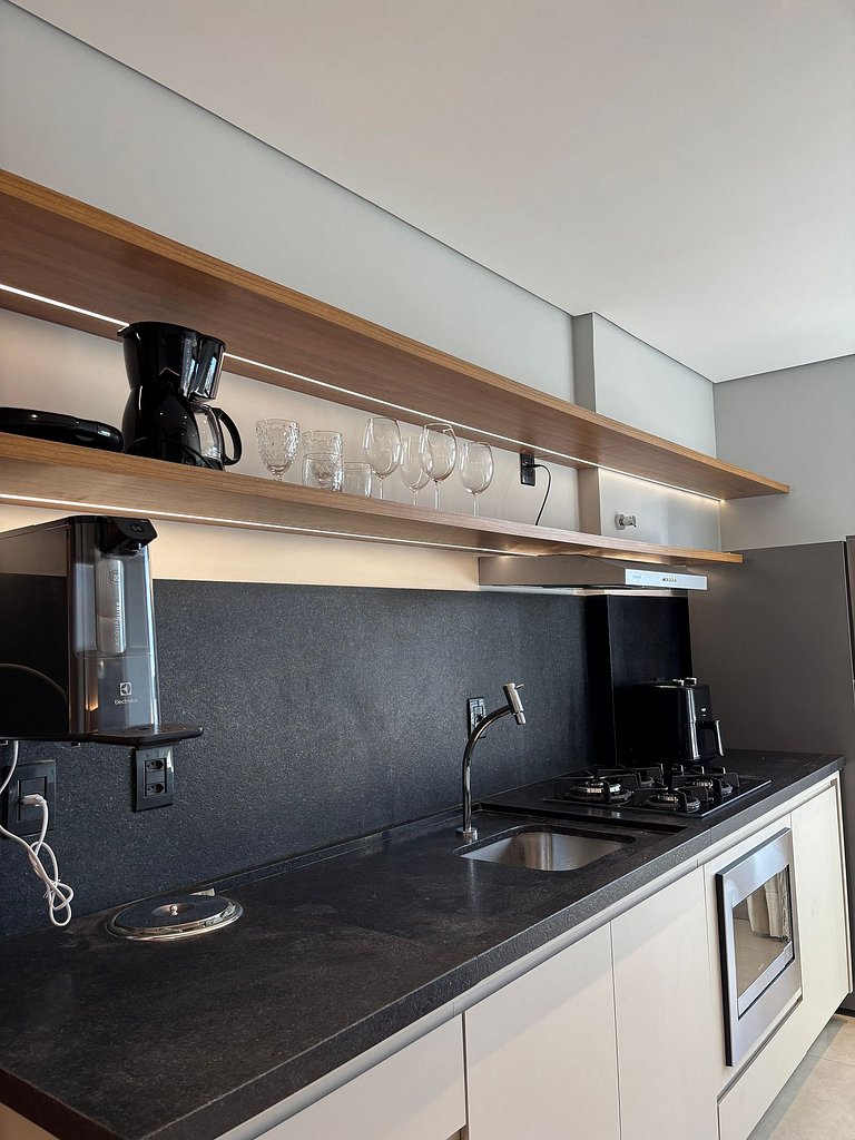 Flat de luxo com vista espetacular
