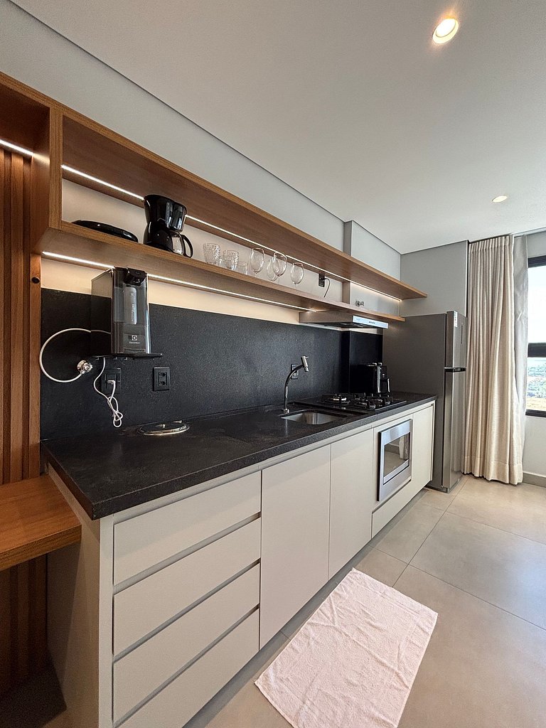 Flat de luxo com vista espetacular