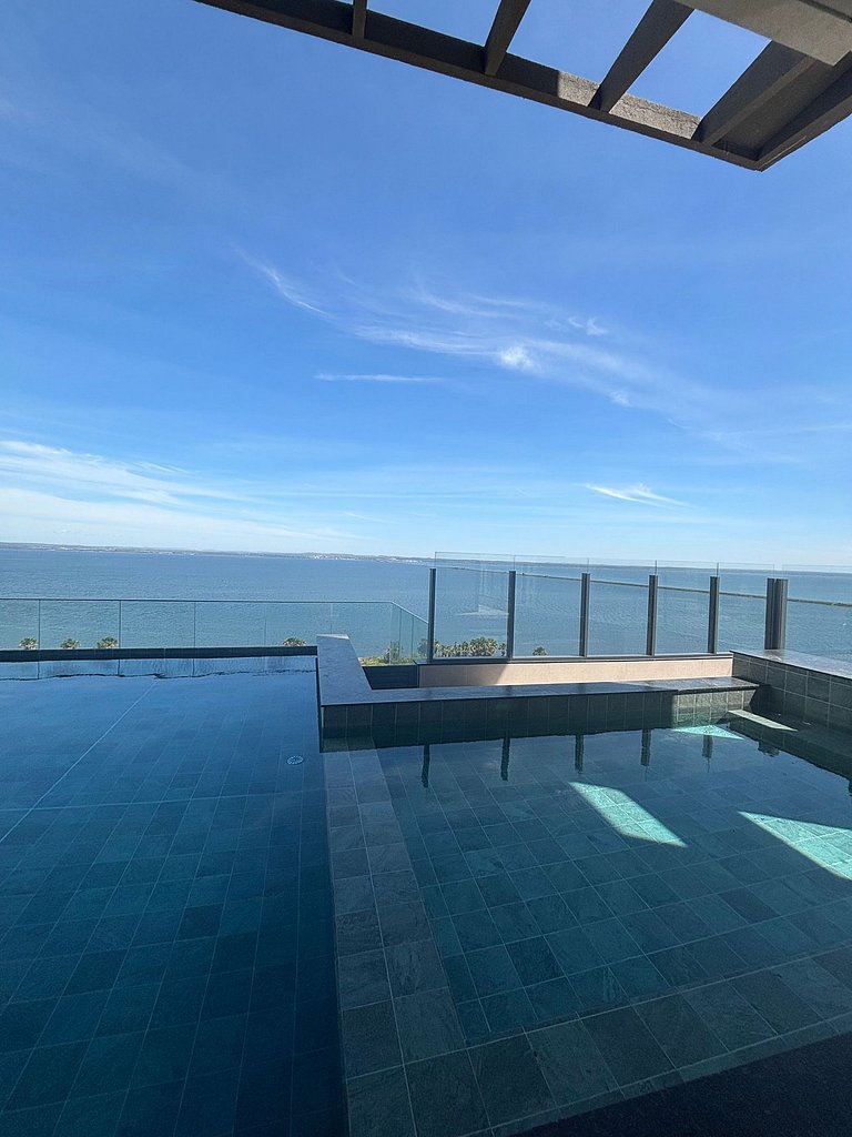 Flat de luxo com vista espetacular