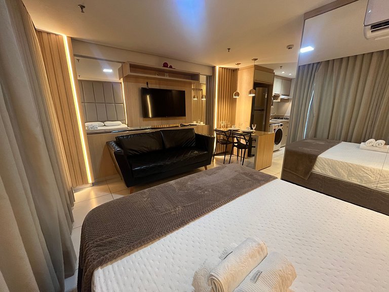 Luxury Flat no Centro | Elegância e Praticidade