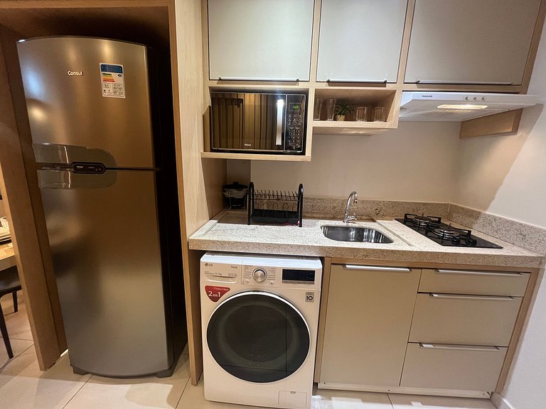 Luxury Flat no Centro | Elegância e Praticidade