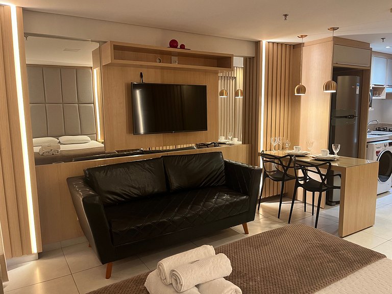 Luxury Flat no Centro | Elegância e Praticidade