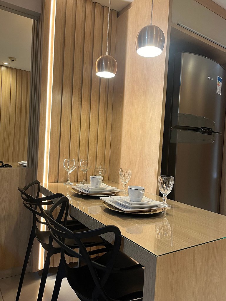 Luxury Flat no Centro | Elegância e Praticidade