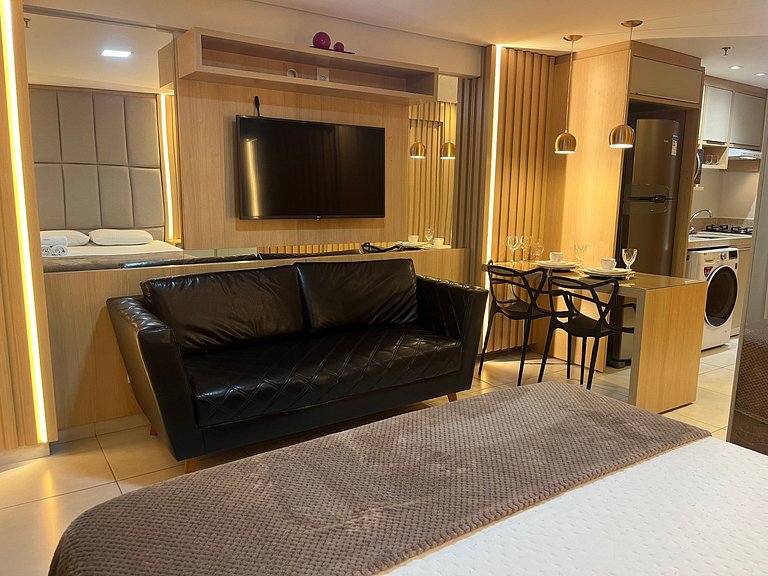 Luxury Flat no Centro | Elegância e Praticidade