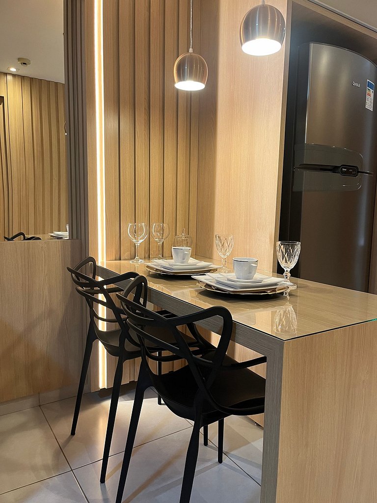 Luxury Flat no Centro | Elegância e Praticidade