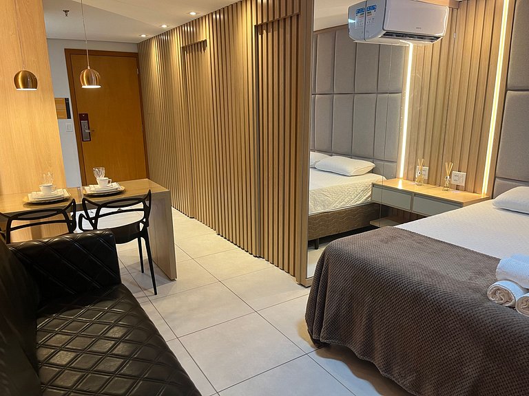 Luxury Flat no Centro | Elegância e Praticidade