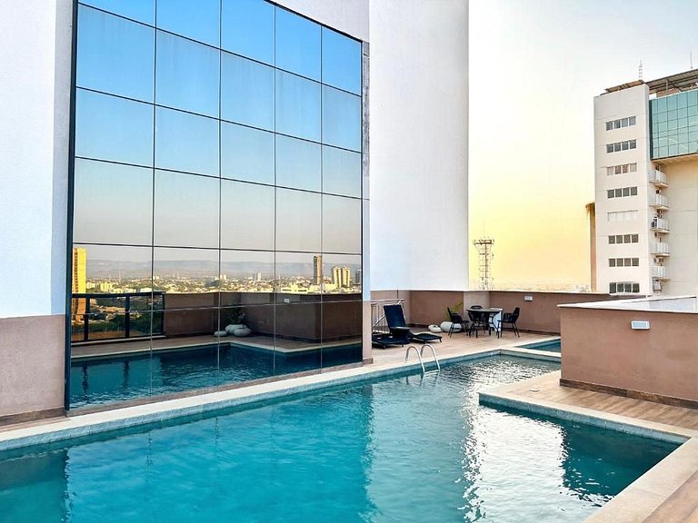 Luxo e Conforto no Centro | Flat Premium