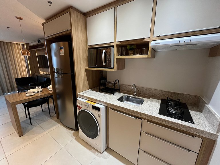 Luxo e Conforto no Centro | Flat Premium