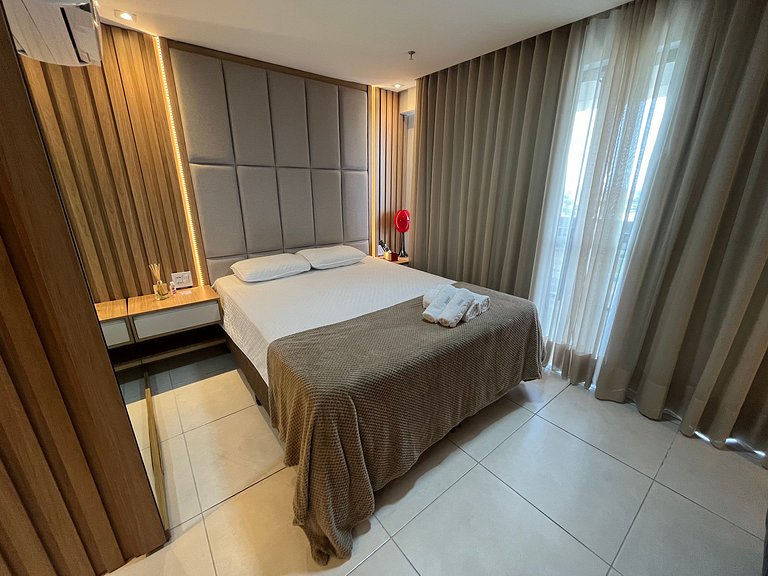 Luxo e Conforto no Centro | Flat Premium