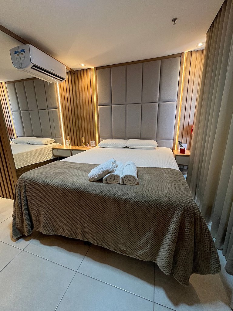 Luxo e Conforto no Centro | Flat Premium