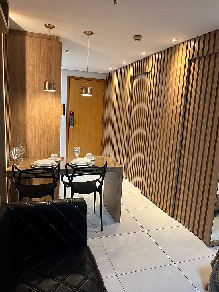 Luxo e Conforto no Centro | Flat Premium