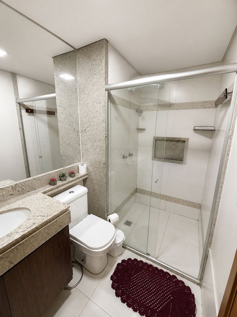 Flat Vivence com cama Super King
