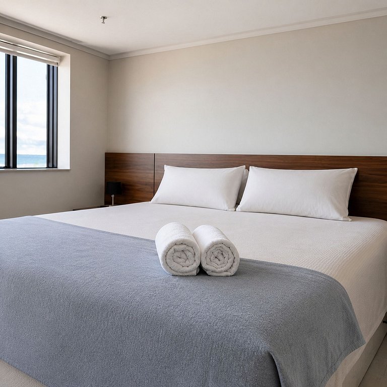 Flat Vivence com cama Super King