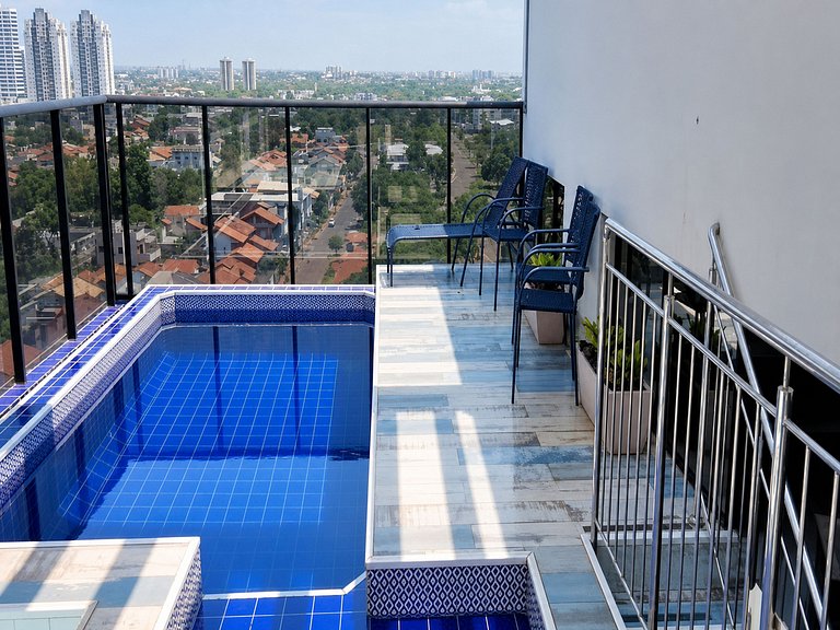 Studio moderno com vista incrível 401 Smart
