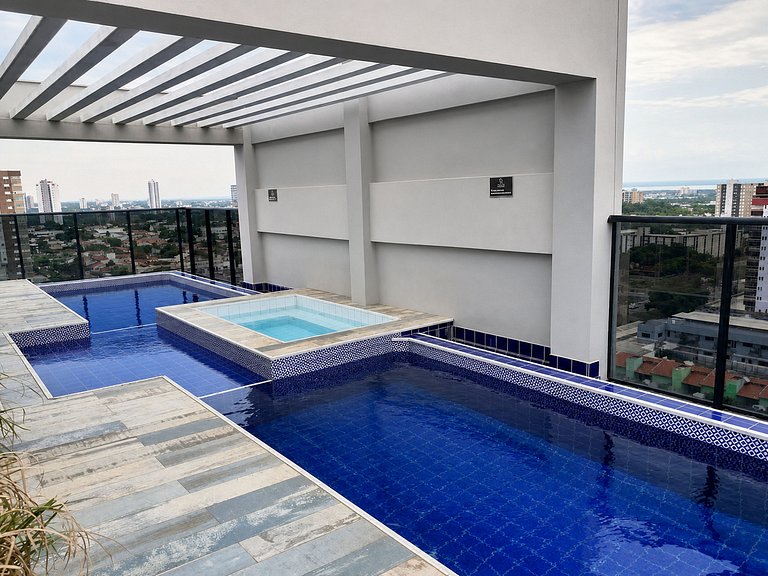 Studio moderno com vista incrível 401 Smart