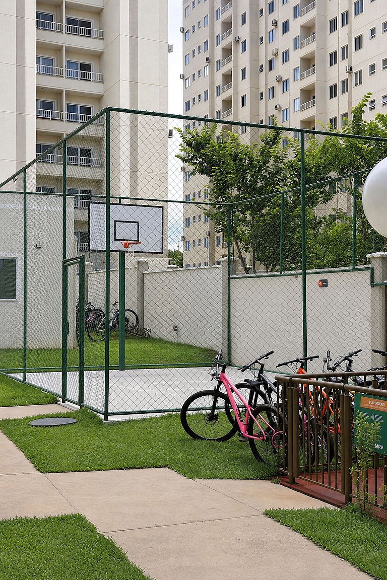 Apto 2 quartos com suite e lazer completo