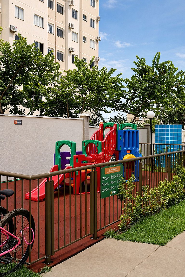 Apto 2 quartos com suite e lazer completo