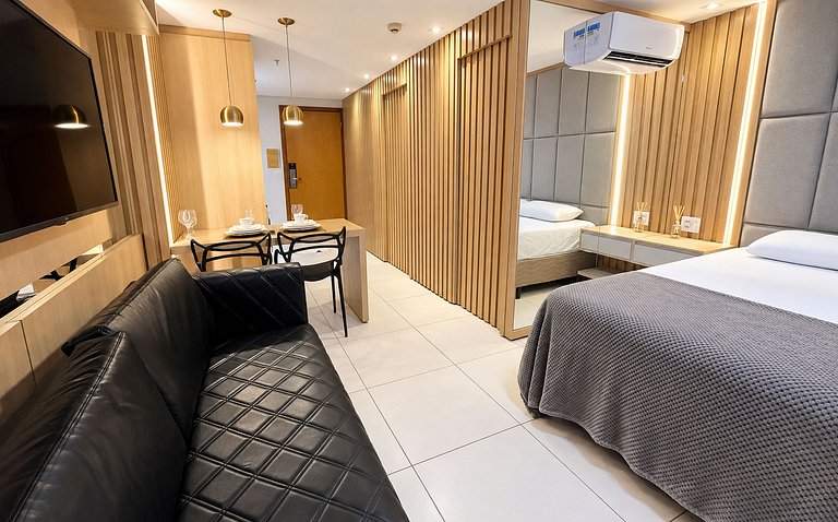Luxury Flat no Centro | Elegância e Praticidade