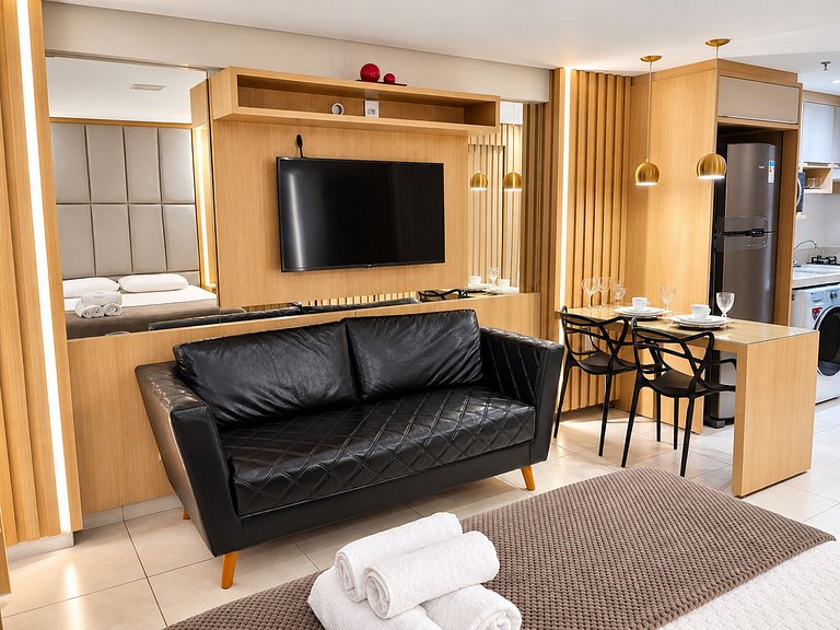 Luxury Flat no Centro | Elegância e Praticidade