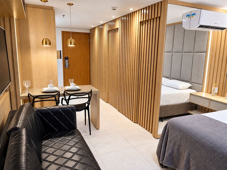 Luxury Flat no Centro | Elegância e Praticidade