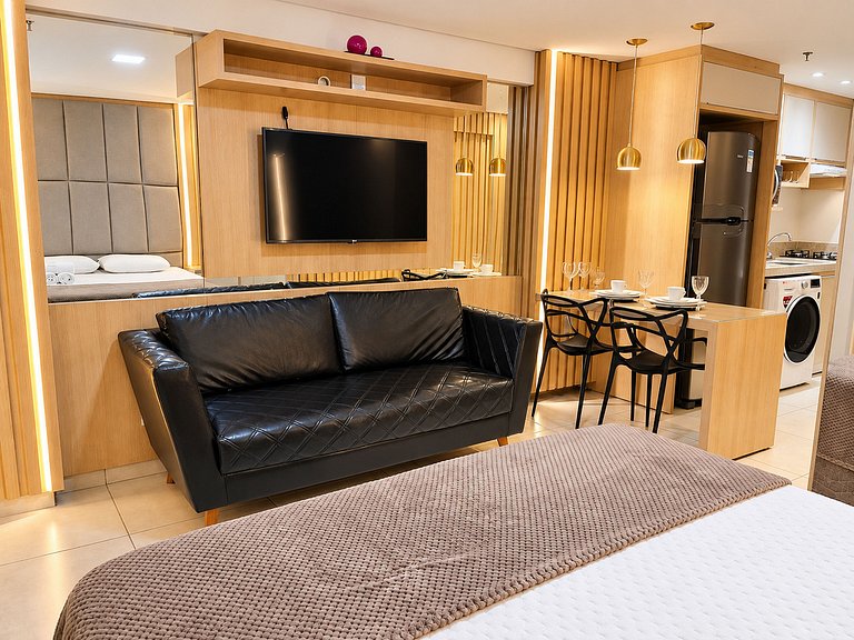 Luxury Flat no Centro | Elegância e Praticidade