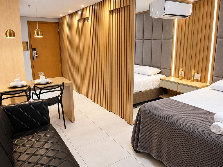 Luxury Flat no Centro | Elegância e Praticidade