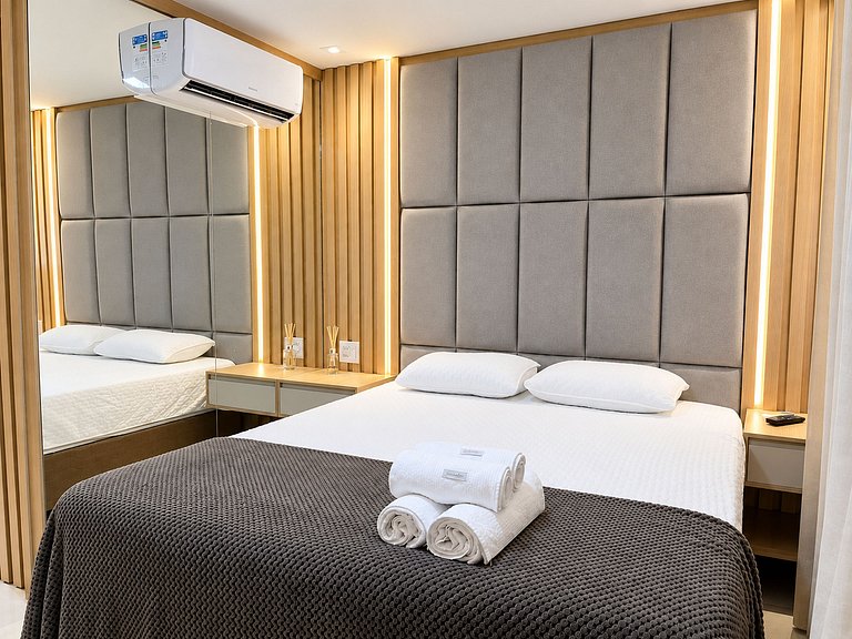Luxury Flat no Centro | Elegância e Praticidade