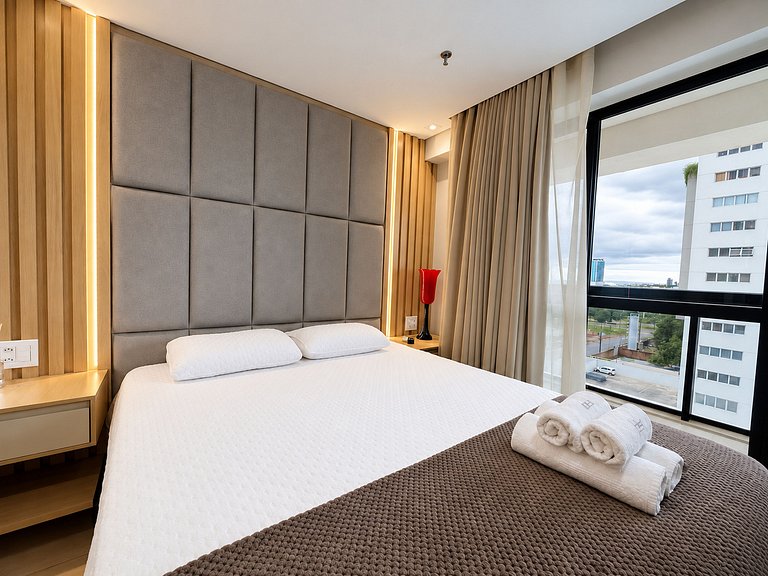 Luxury Flat no Centro | Elegância e Praticidade
