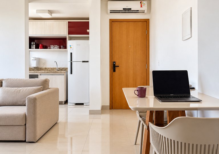Flat luxo em frente ao Shopping Capim Dourado
