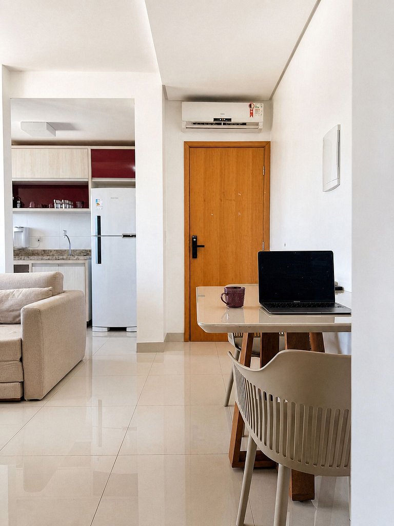 Flat luxo em frente ao Shopping Capim Dourado