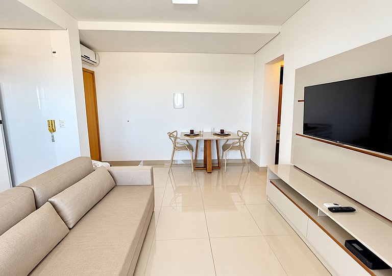 Flat luxo em frente ao Shopping Capim Dourado