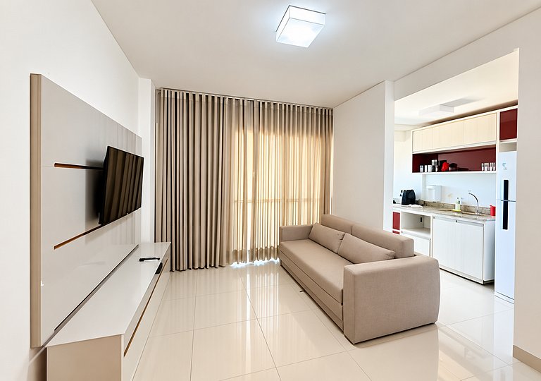 Flat luxo em frente ao Shopping Capim Dourado